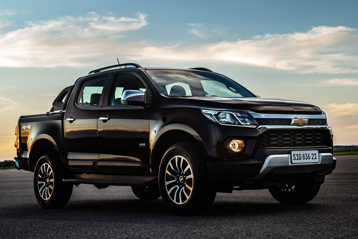 Chevrolet tira S10 com motor Flex de linha 