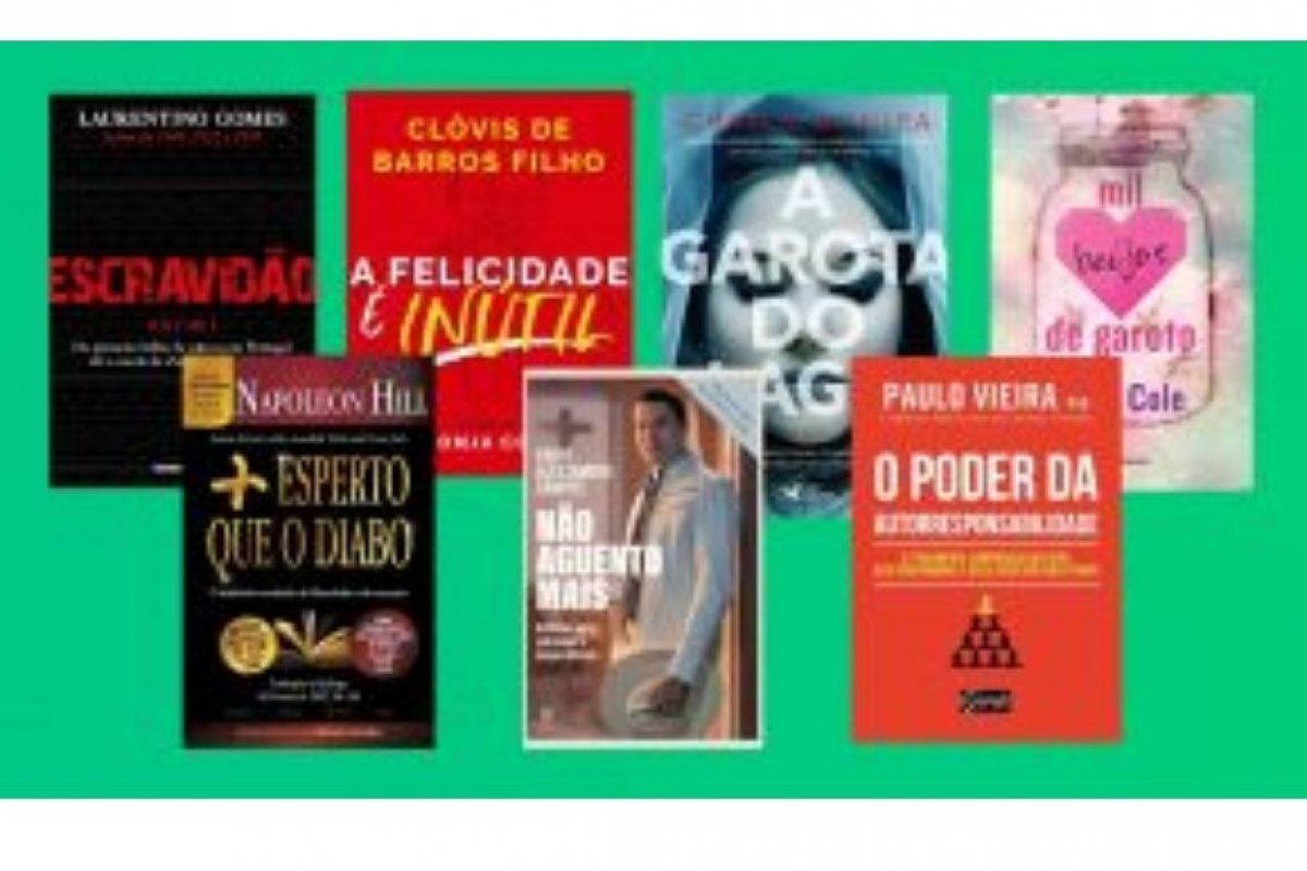 Dia do leitor: conheça os 7 livros mais lidos em 2021