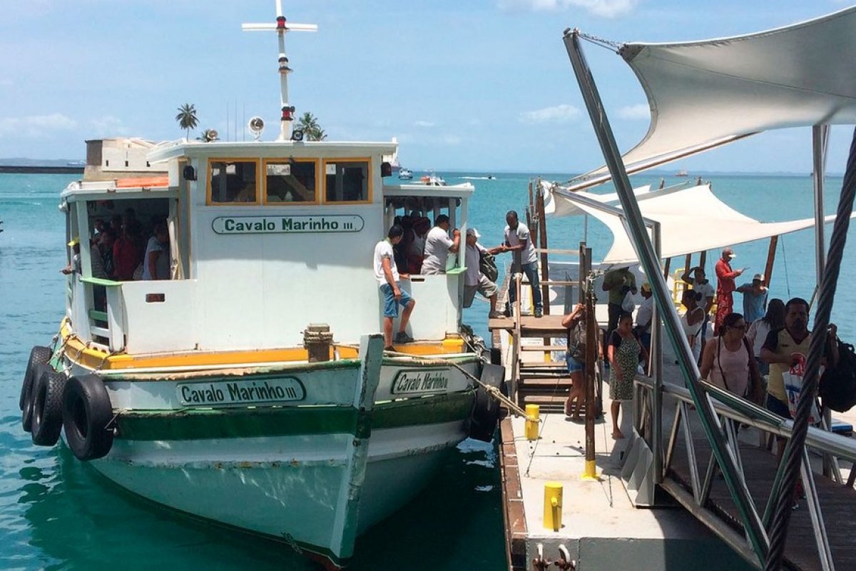 Travessia Salvador-Mar Grande tem fluxo tranquilo e previsão de embarque maior à tarde nesta sexta-feira (7)