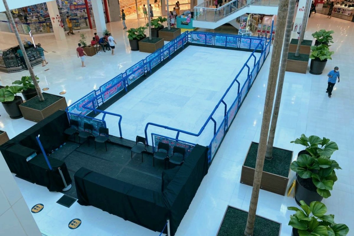 Pista de patinação chega para animar as férias na capital baiana 