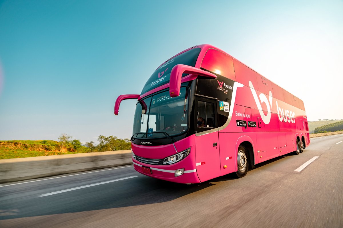 Buser bate recorde com 870 mil viajantes em dezembro e chega a 6 milhões de clientes no Brasil