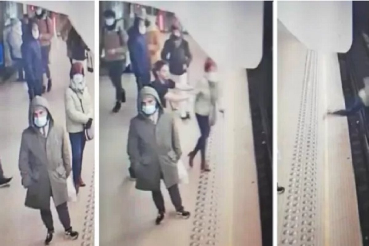 Vídeo: homem empurra mulher nos trilhos de metrô em Bruxelas