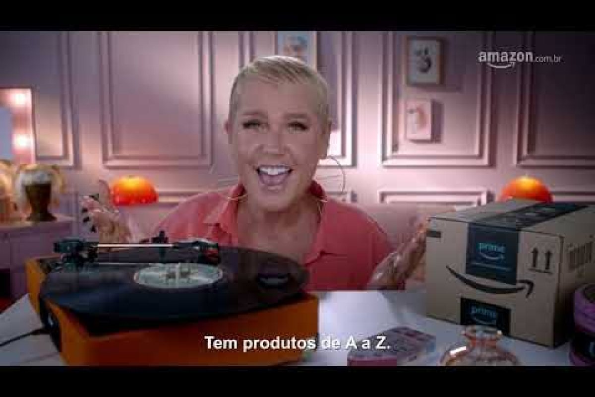 Xuxa protagoniza nova campanha de Amazon Brasil   