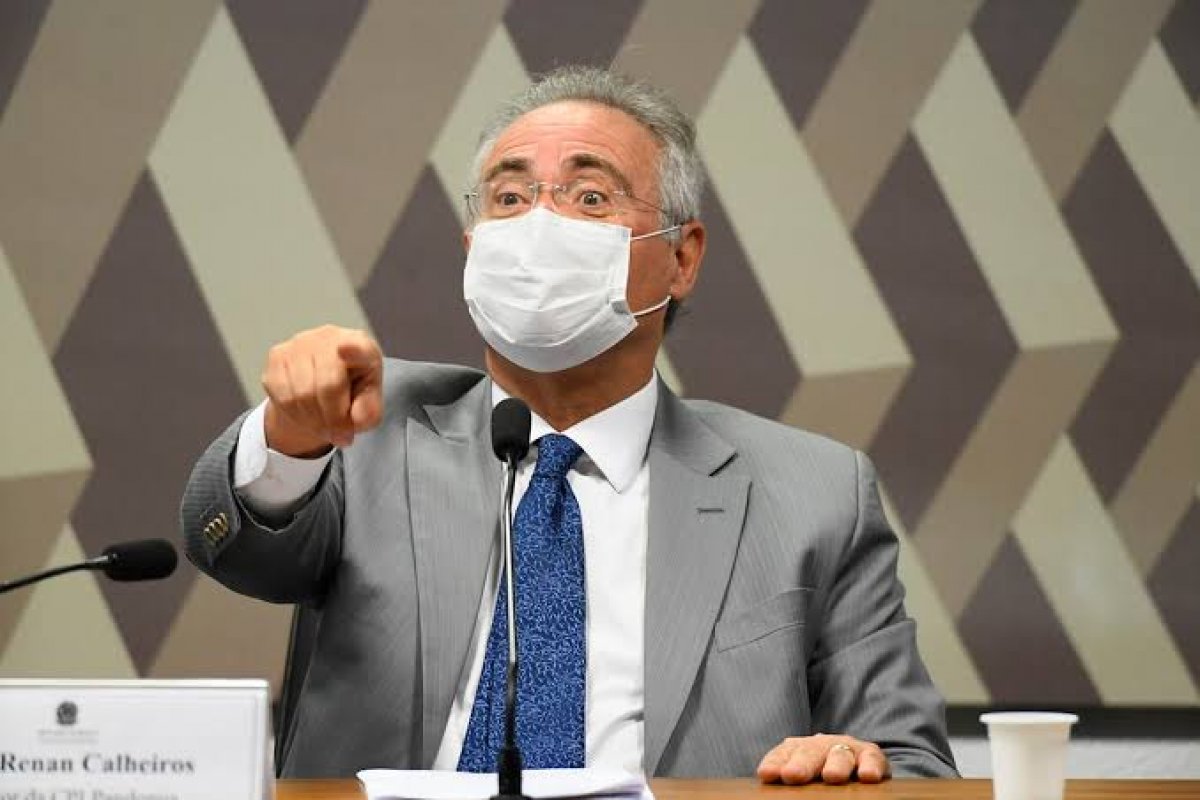 Renan Calheiros quer nova CPI da Covid-19