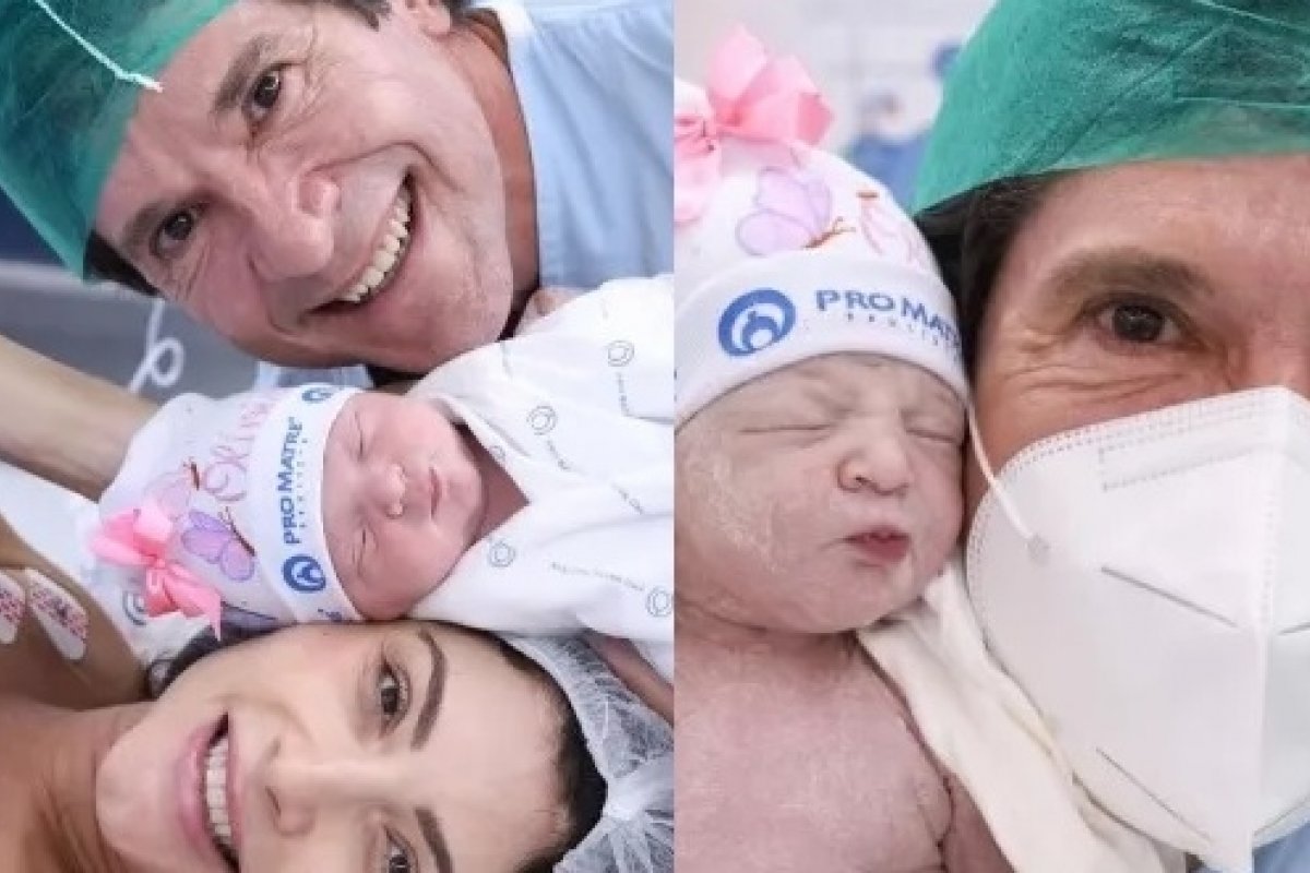 Nasce Olívia, terceira filha do cantor Daniel 