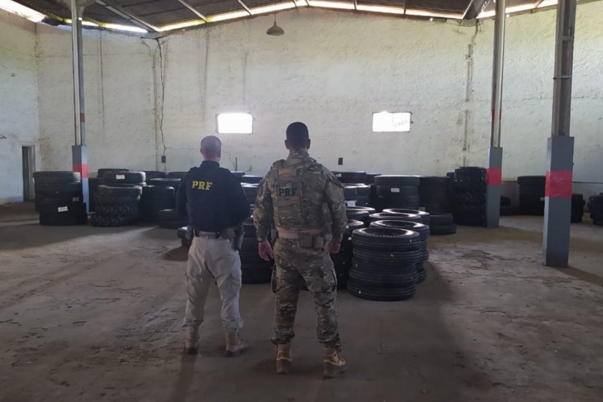 Operação apreende quadrilha envolvida em roubo de carga de pneus na Bahia