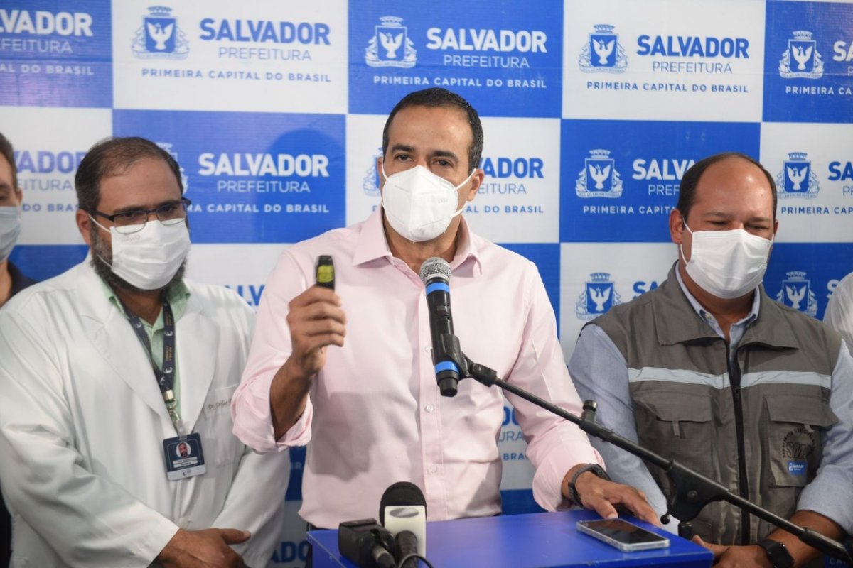 Covid-19: Bruno Reis chama atenção para números altos de doses em atraso em Salvador