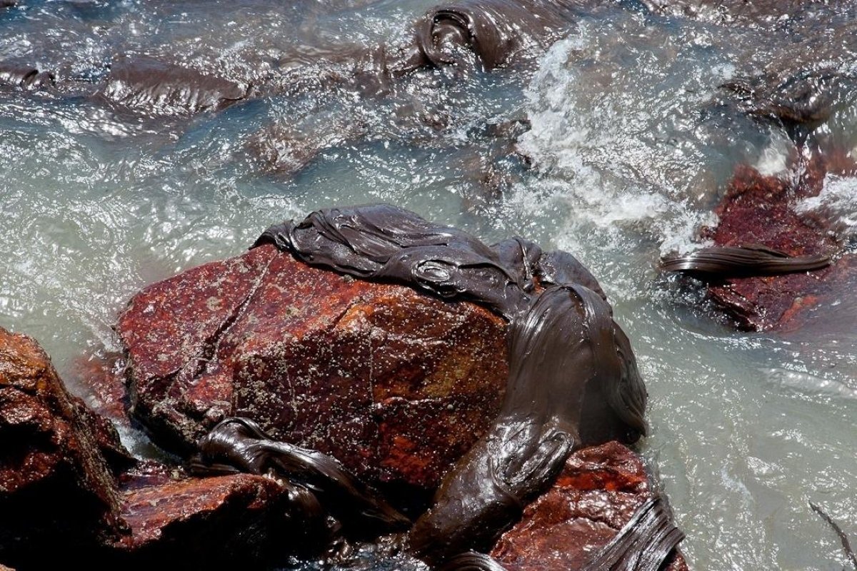 Ibama recolhe 200 toneladas de óleo nas praias do Nordeste