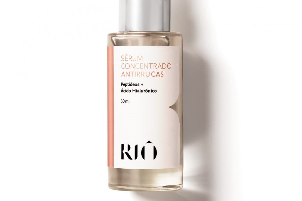 Riô apresenta novo Sérum Concentrado Antirrugas com peptídeos