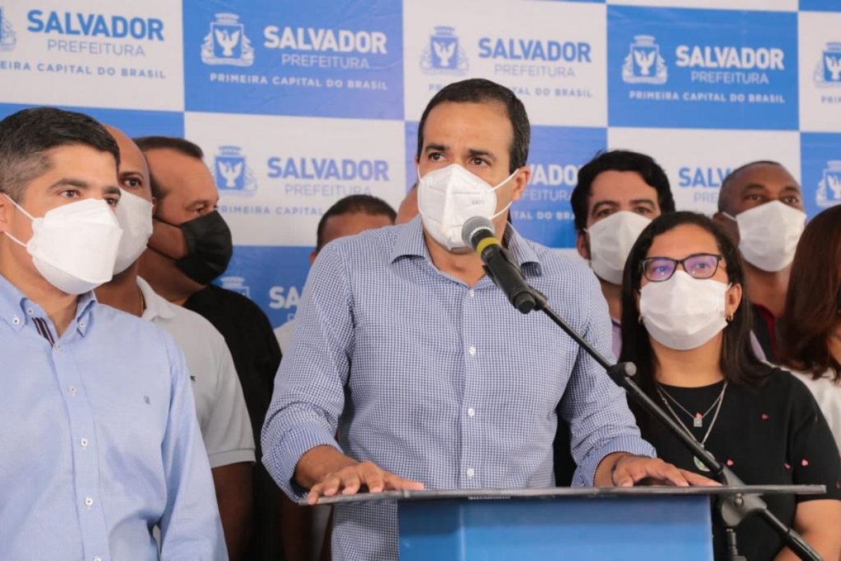 Bruno fala em ‘caminhar junto’ com Nilo para apresentar ‘novo projeto à Bahia’