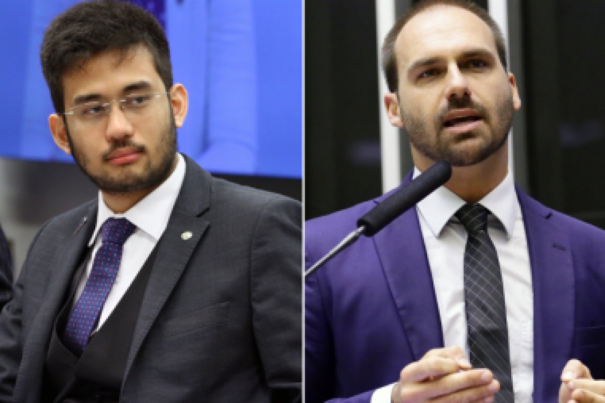 Eduardo Bolsonaro processa Kim Kataguiri no Conselho de Ética
