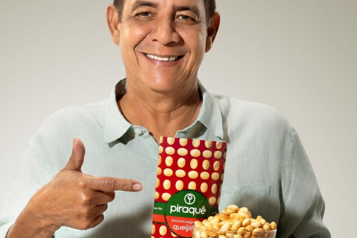 Zeca Pagodinho estrela a nova campanha da Piraquê 