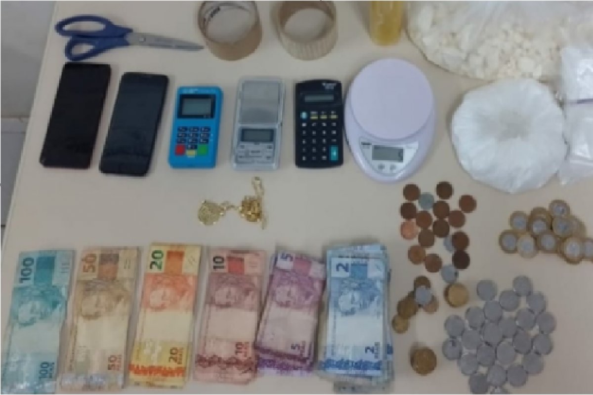 Suspeito é preso em flagrante por tráfico de drogas em Luís Eduardo Magalhães 