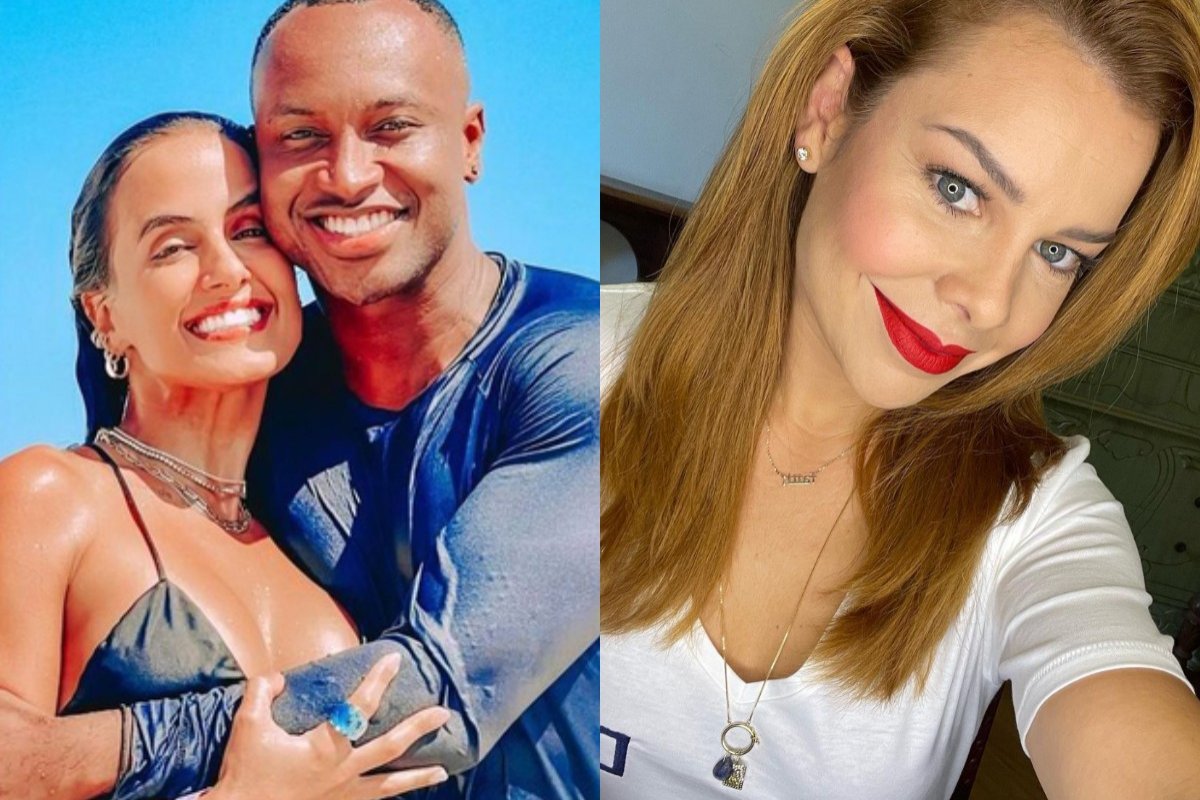 Bandeira branca: Fernanda Souza parabeniza Thiaguinho e Carol Peixinho por namoro! 