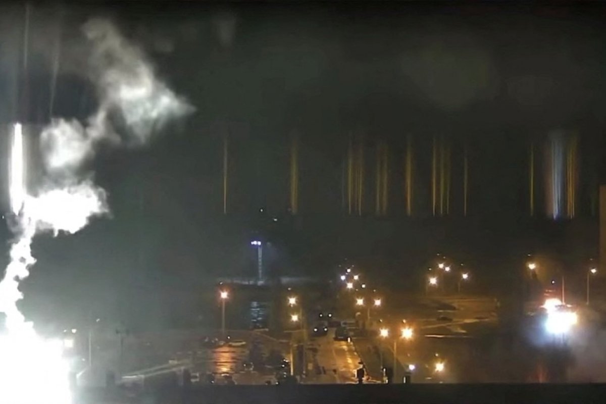 Exército da Rússia toma a maior usina nuclear da Europa