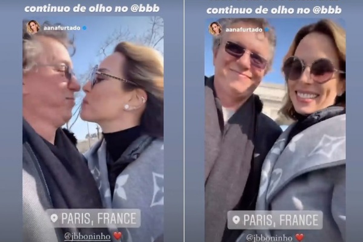 Boninho e Ana Furtado viajam para a Semana de Moda de Paris! 