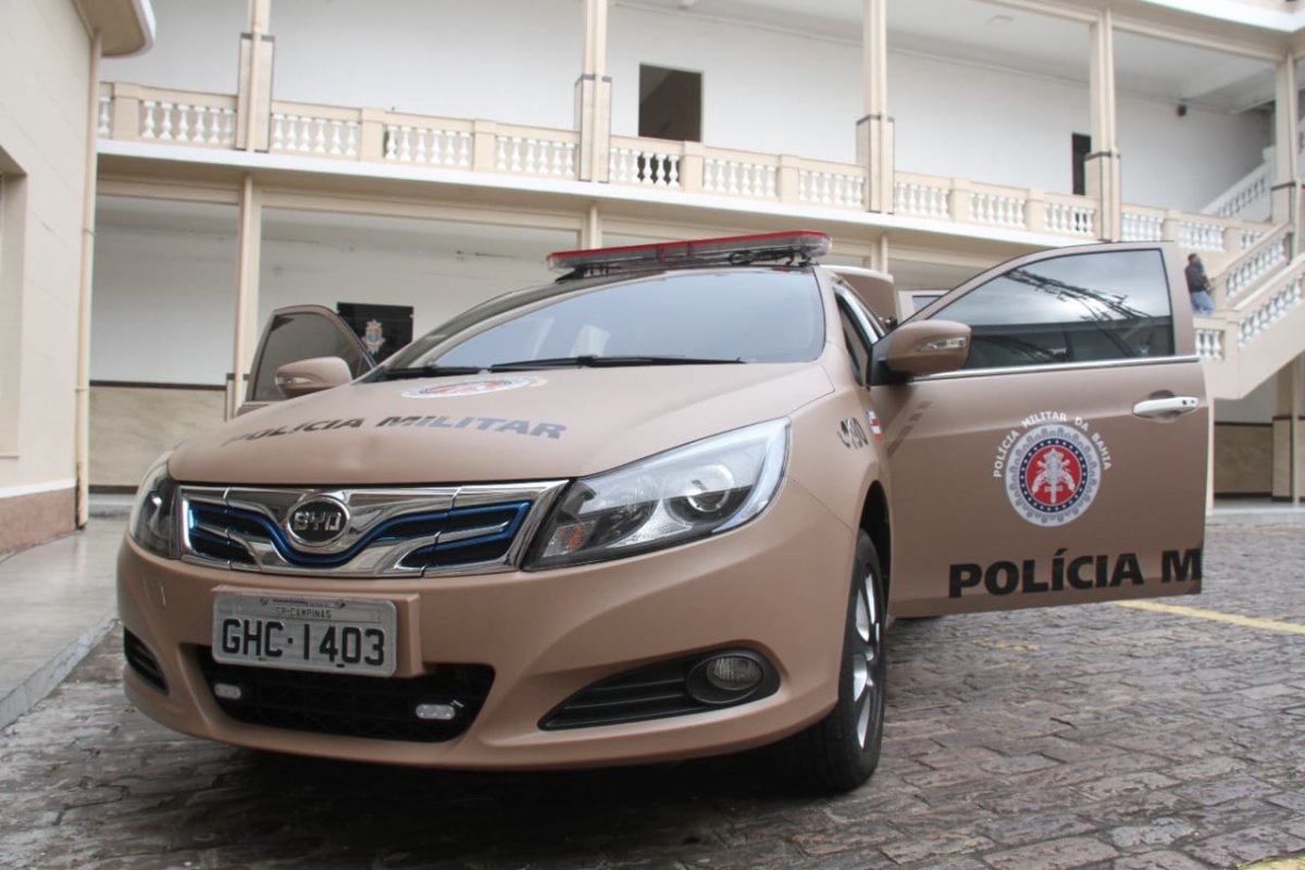 Polícia Militar da Bahia testerá veículo elétrico em ações de rotina