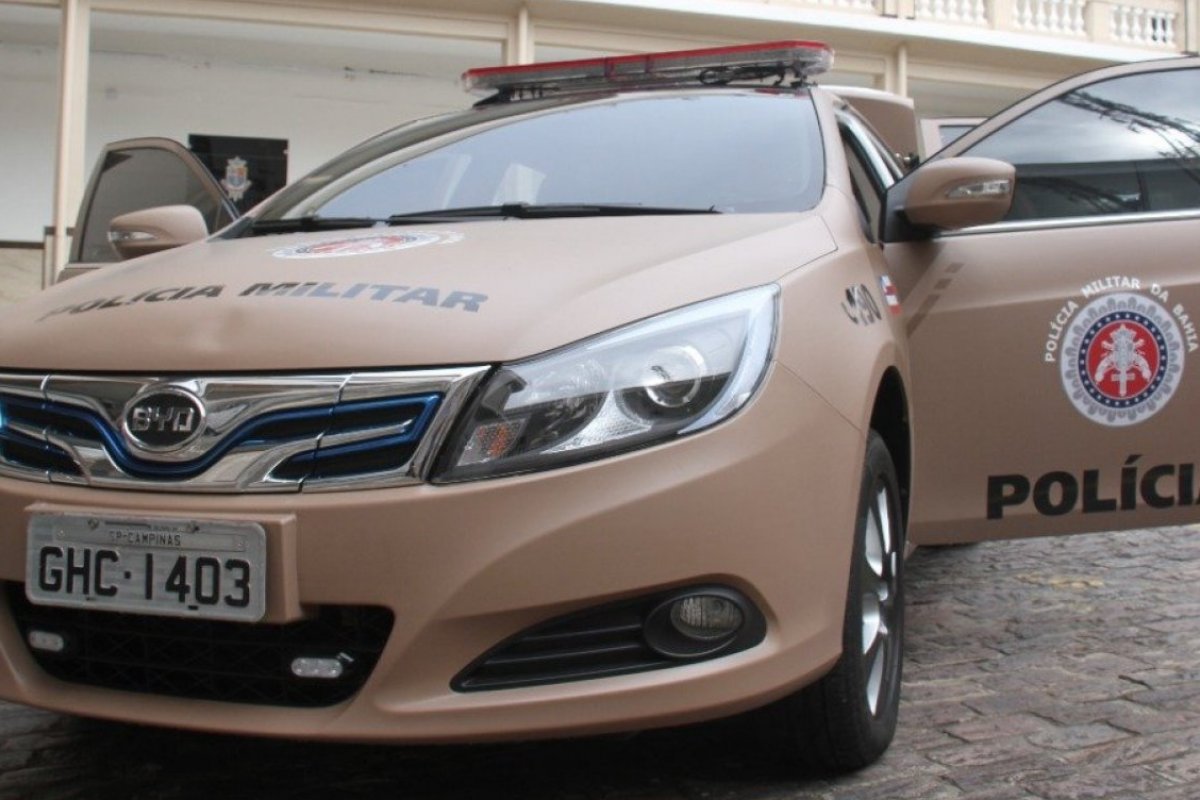 Polícia Militar testa novo carro elétrico na Bahia 
