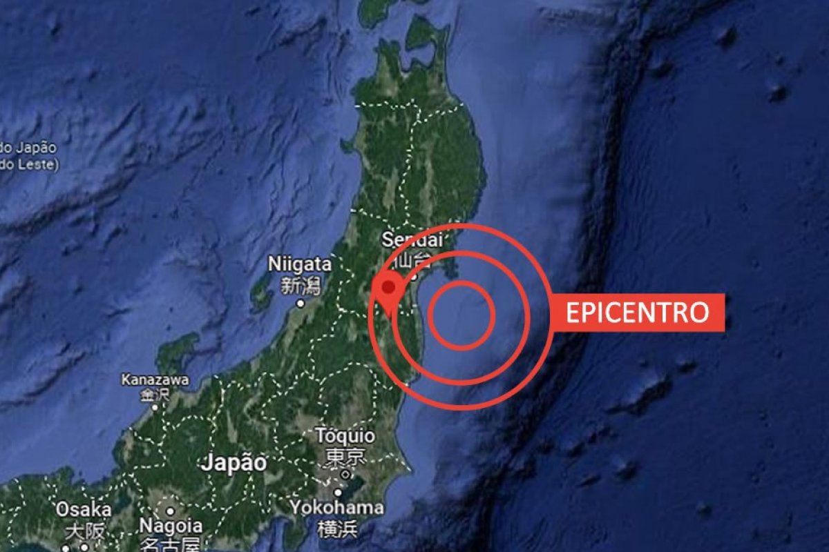 Terremoto de magnitude 7.3 é registrado no Japão