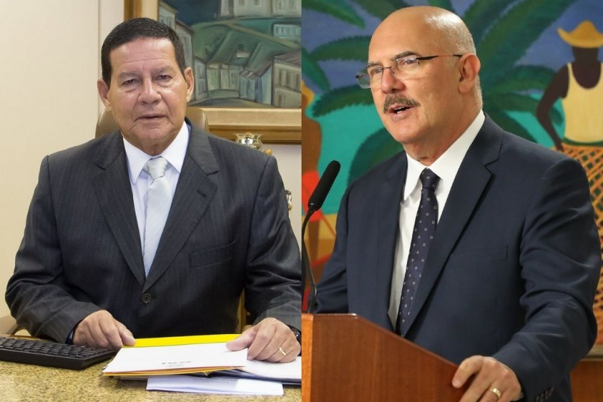 Mourão diz que 'não há problema' em manter Milton Ribeiro no governo 