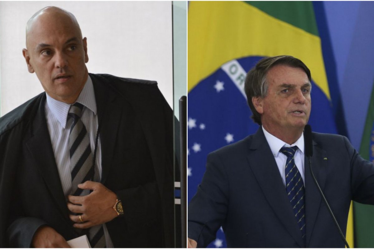 Alexandre de Moraes prorroga inquérito contra Bolsonaro por associar vacina da Covid-19 a Aids