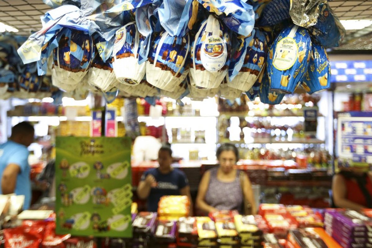 FGV aponta redução de preços na cesta de Páscoa em relação ao ano passado