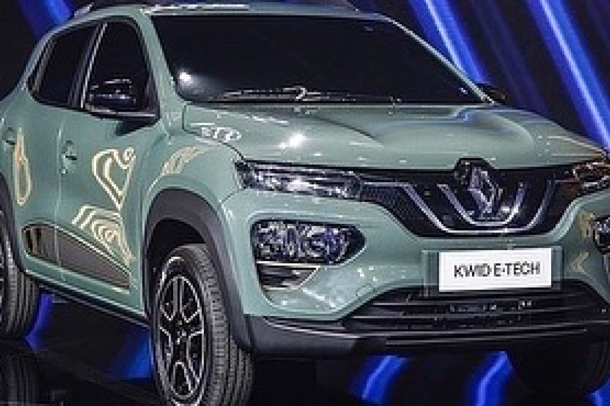 Renault Kwid elétrico chega ao país por R$ 142,9 mil
