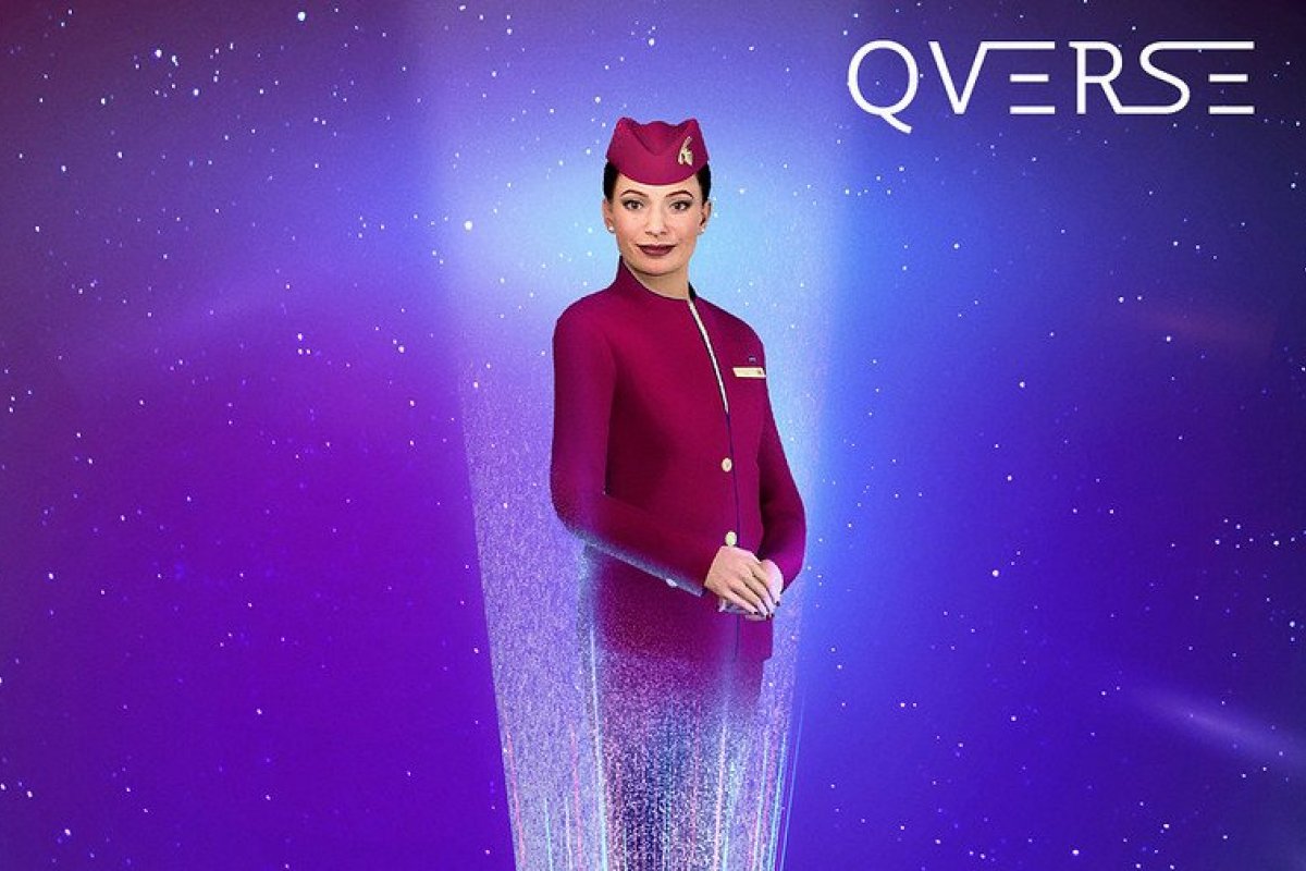 Qatar Airways entra no metaverso com a realidade virtual 'QVerse' e a primeira tripulação de cabine MetaHumana do mundo  