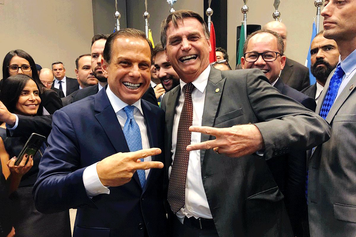 "Bolsonaro não merece o meu respeito", diz Doria