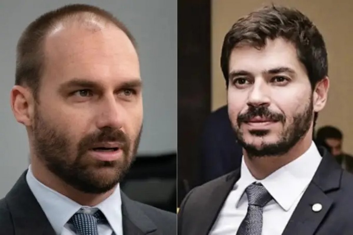 Eduardo Bolsonaro e Júnior Bozzella acordam em retirar queixas-crime no STF