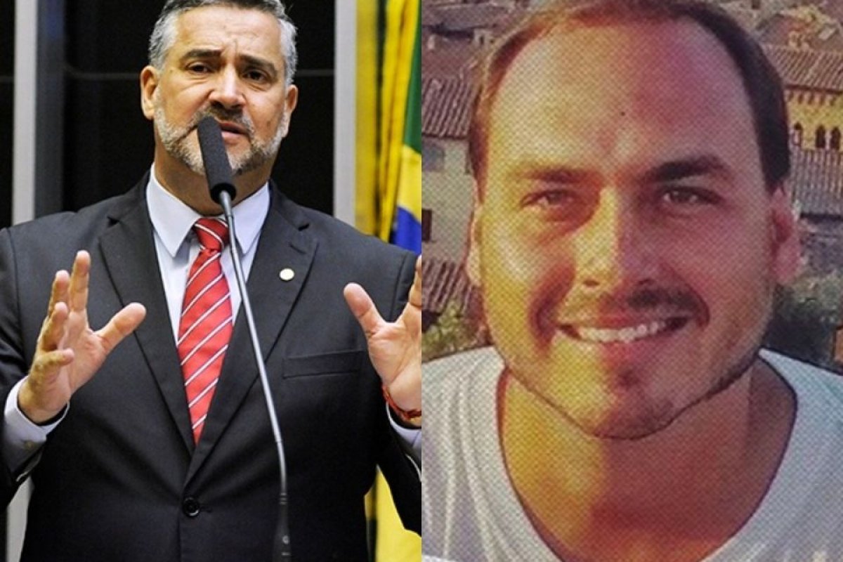 Justiça recebe queixa-crime de Paulo Pimenta contra Carlos Bolsonaro