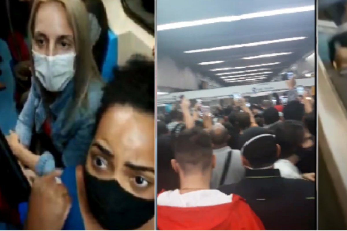 Vídeo: mulher branca associa cabelo de mulher negra a doença e é escoltada no metrô de São Paulo