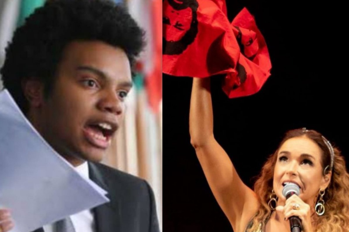 Fernando Holiday entra com ação para suspender pagamento a Daniela Mercury pela prefeitura de São Paulo