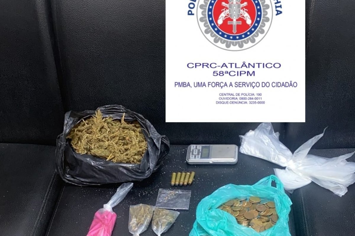 Suspeito de abusar da própria filha em posse de drogas é preso em Salvador 