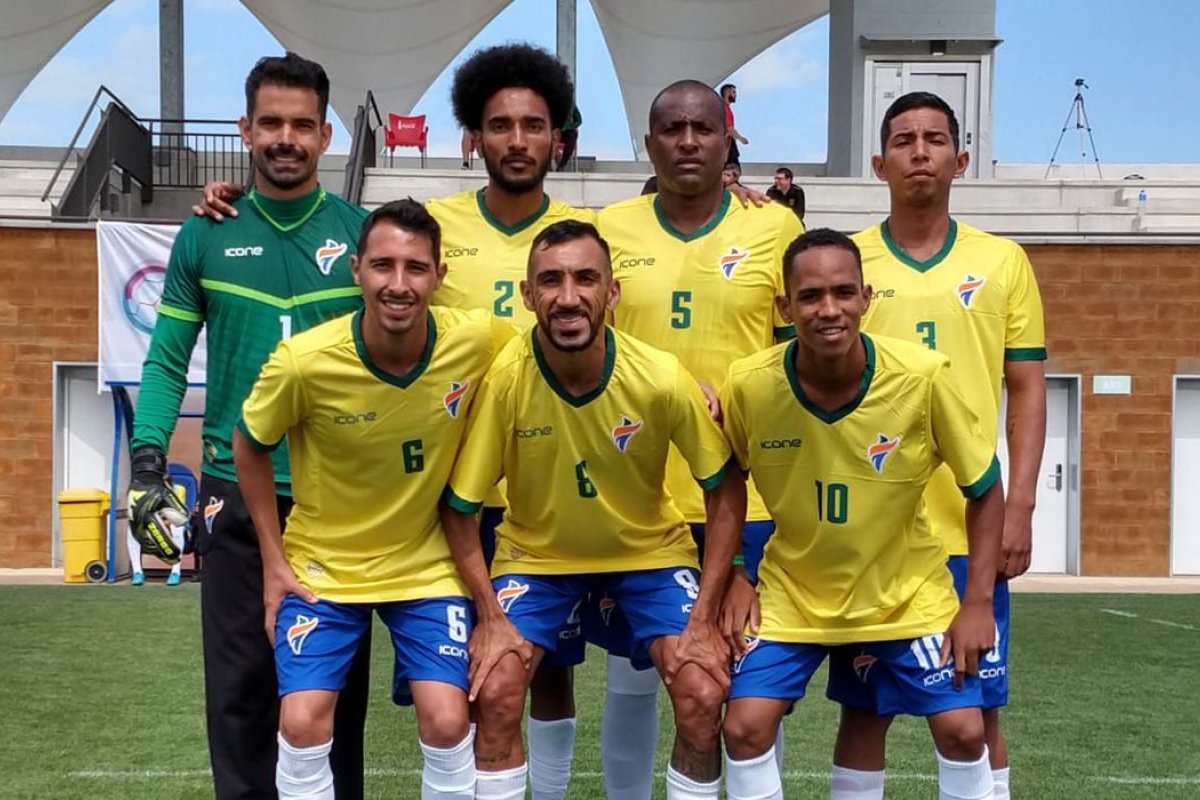 Brasil garante medalha de bronze no Mundial de futebol PC