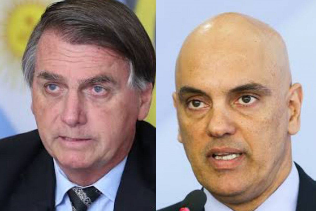 Bolsonaro cumprimenta Moraes um dia após ter ação contra o ministro negada