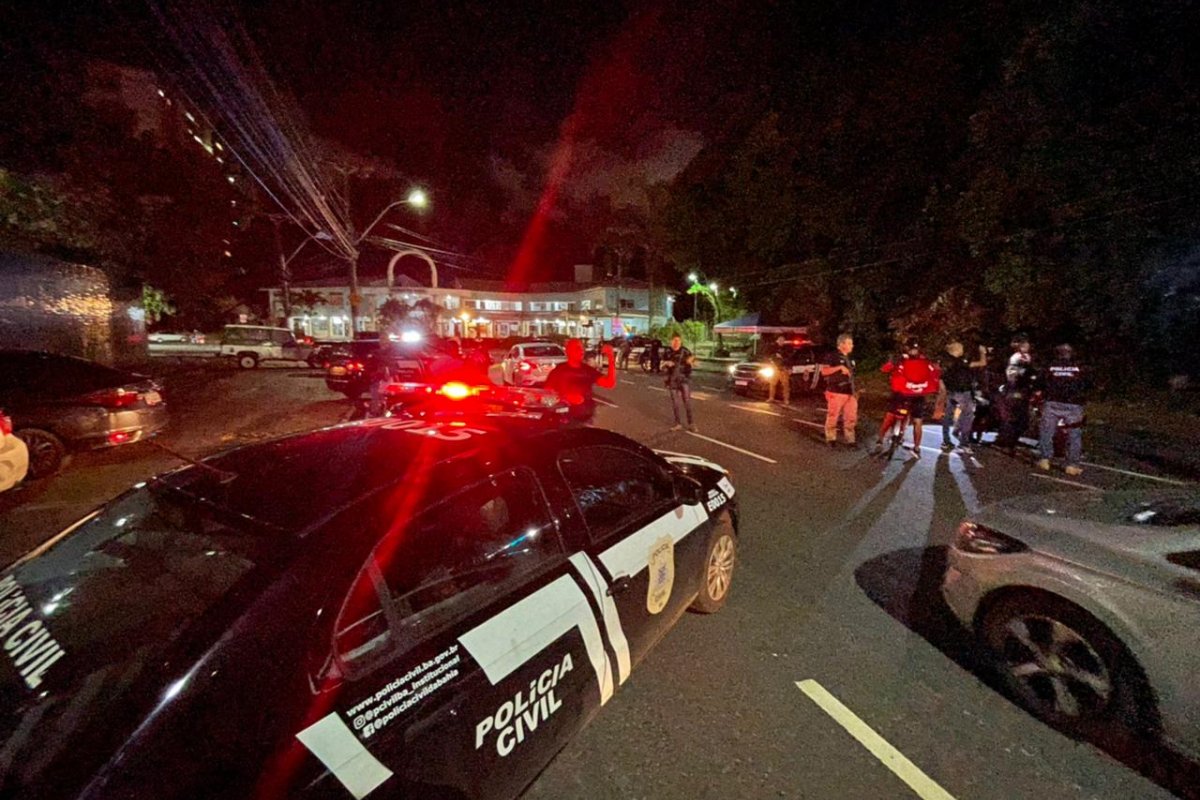 Polícia Civil faz operação contra roubos em bares e restaurantes de Salvador