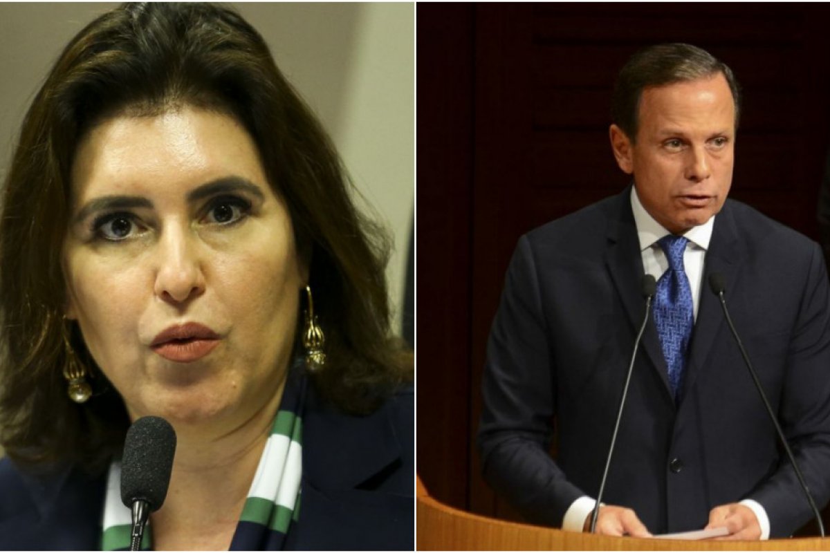 "Nunca foi adversário", diz Tebet após renúncia de Doria para concorrer à Presidência da República