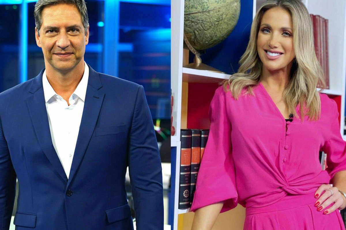 Luís Ernesto Lacombe e Érica Reis são os novos apresentadores do principal telejornal da RedeTV!.  