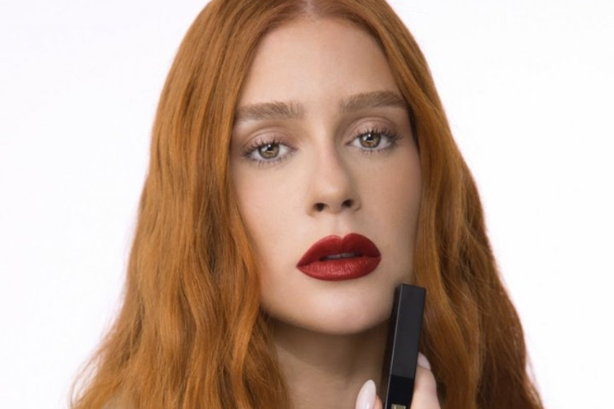 Poderosa! Marina Ruy Barbosa é nova embaixadora de maquiagem de Yves Saint Laurent Beauté no Brasil  