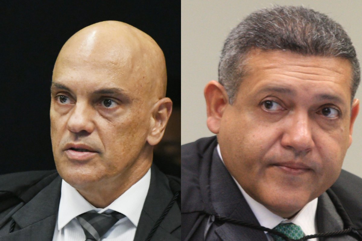 Alexandre de Moraes rebate Nunes Marques e diz que não pode fazer “política judiciária do avestruz”