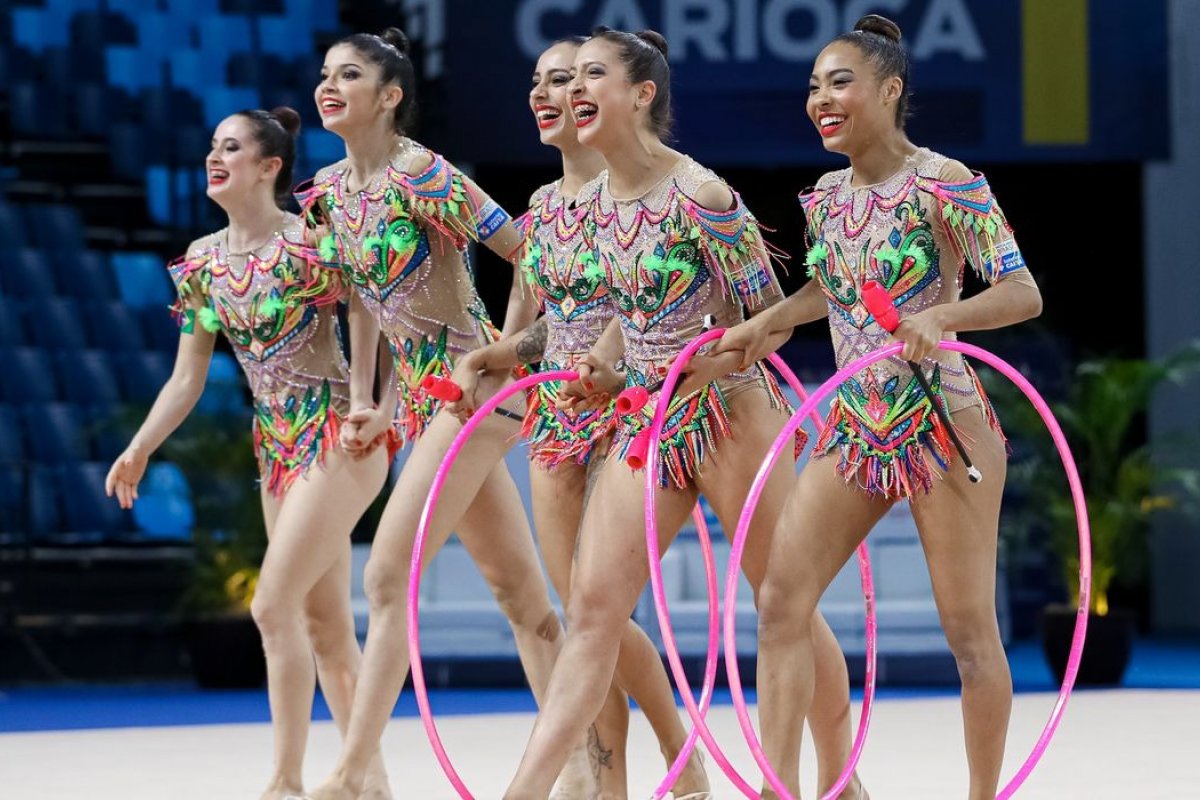 Copa do Mundo de Ginástica Rítmica: fim de semana tem pódio histórico para o esporte brasileiro 
