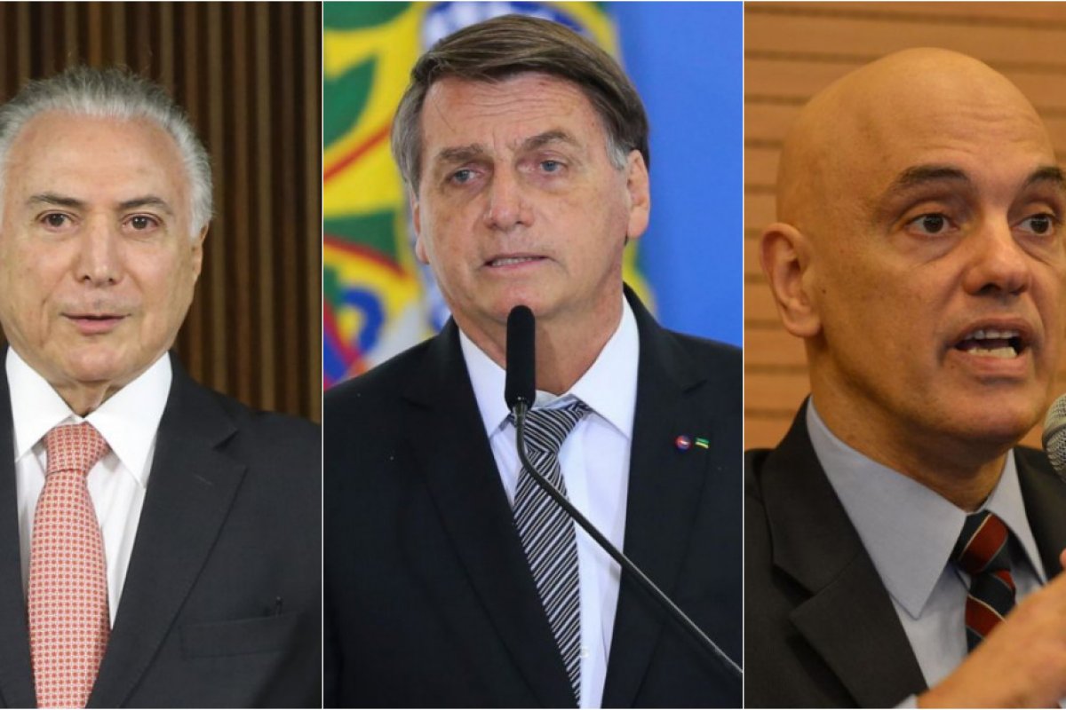 Temer nega acordo entre Bolsonaro e Alexandre de Moraes: ‘Não houve isso’