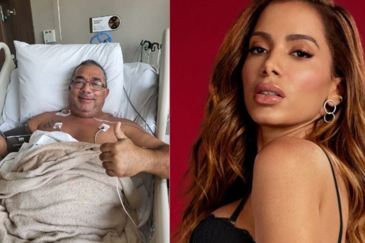 Pai de Anitta desabafa sobre câncer de pulmão: “Nunca fumei na minha vida”  