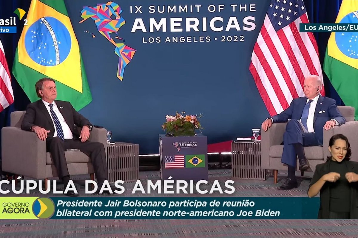 Bolsonaro diz que sentiu 'confiança na conversa' com Joe Biden