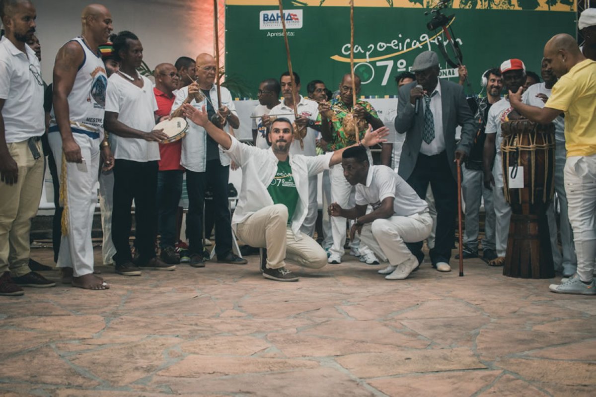 Mestre Balão será o anfitrião do Festival Internacional de Capoeiragem!  