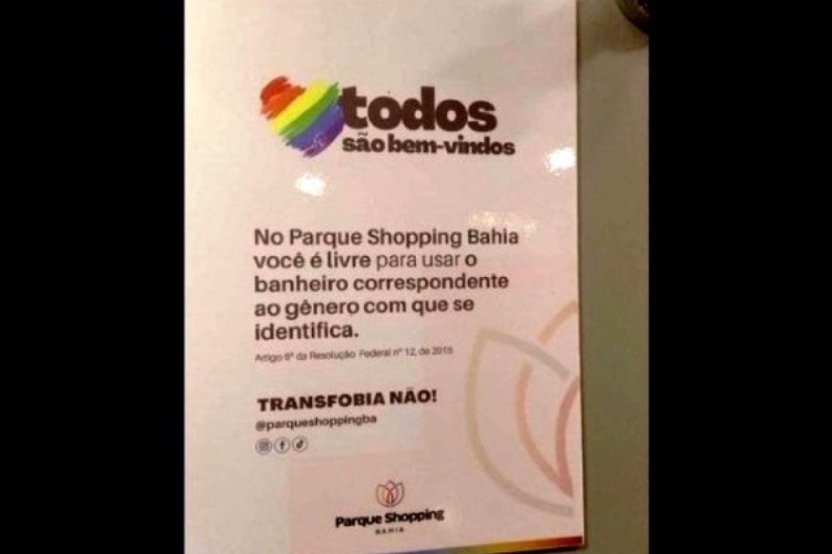 Legislação não define normas de uso do banheiro público por pessoas transgêneros 