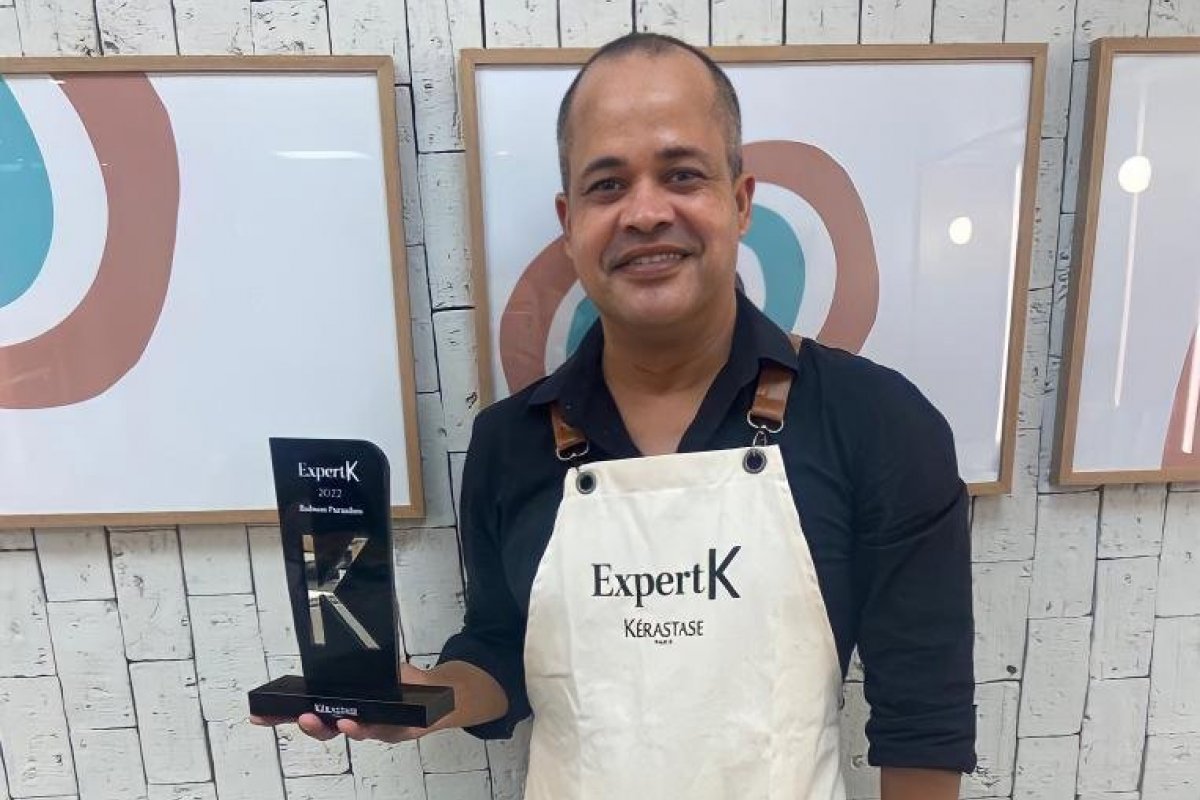 Robson Paranhos ingressa no Expert K da Kérastase mais uma vez!  