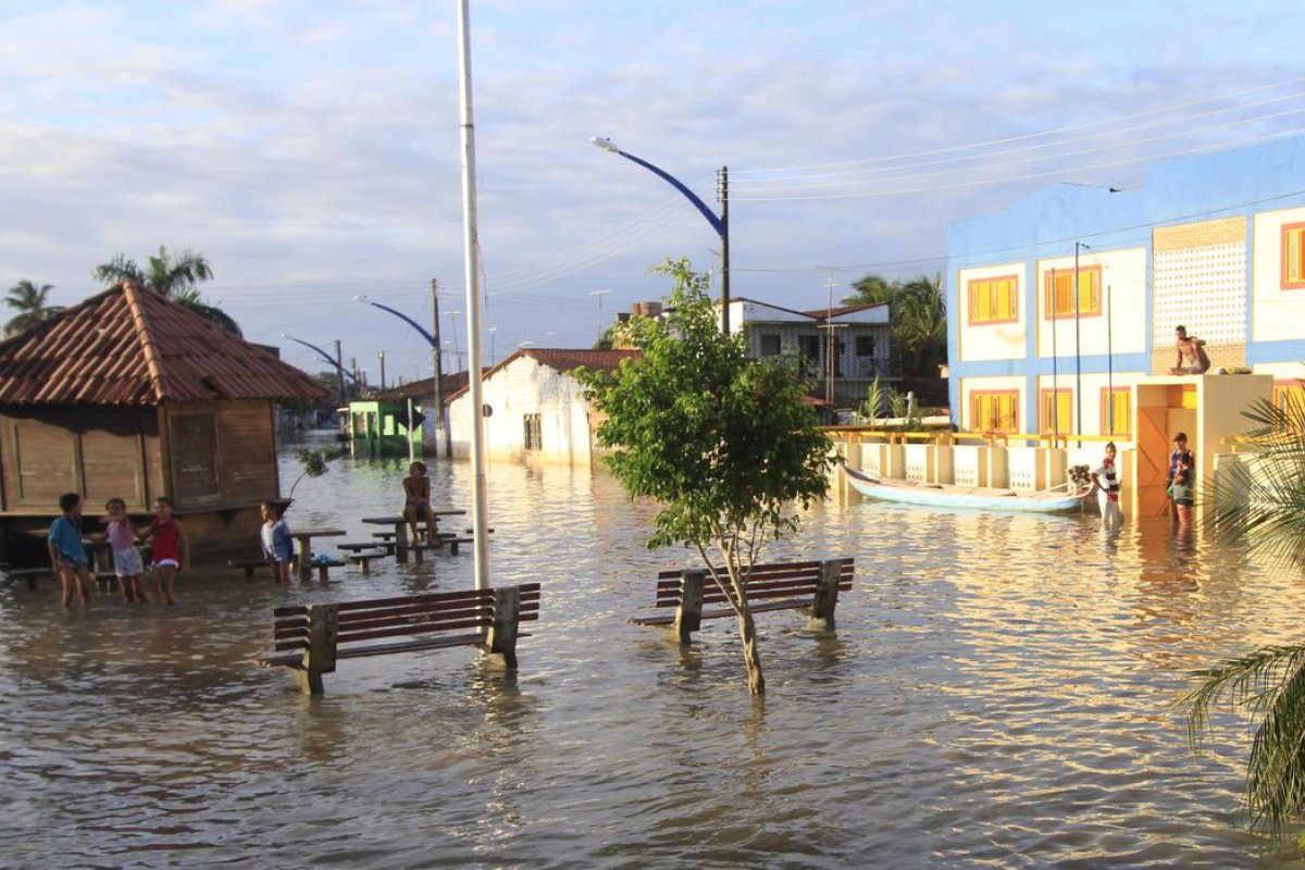Parte do Nordeste continuará a sofrer com chuvas volumosas durante a semana 