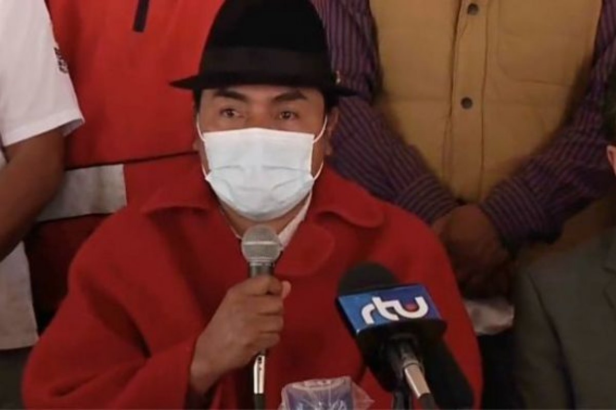 Equador inicia julgamento do líder indígena Leonidas Iza por protestos